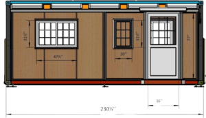 Portable Tiny Home Steel Frame